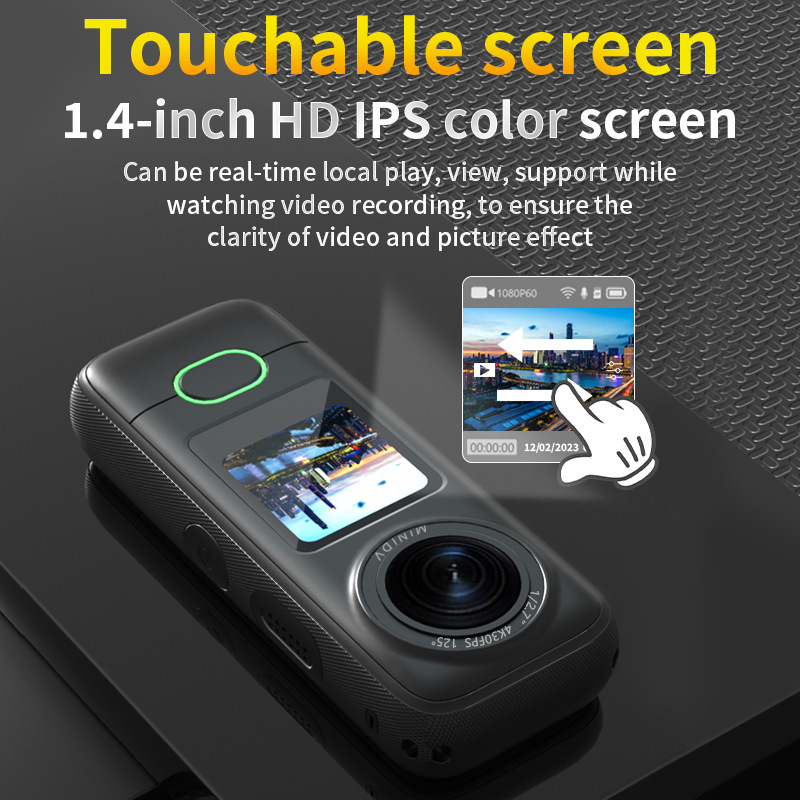 Outdoor Adventure Series - 4K Sports Camera Outdoor Helmet Camera