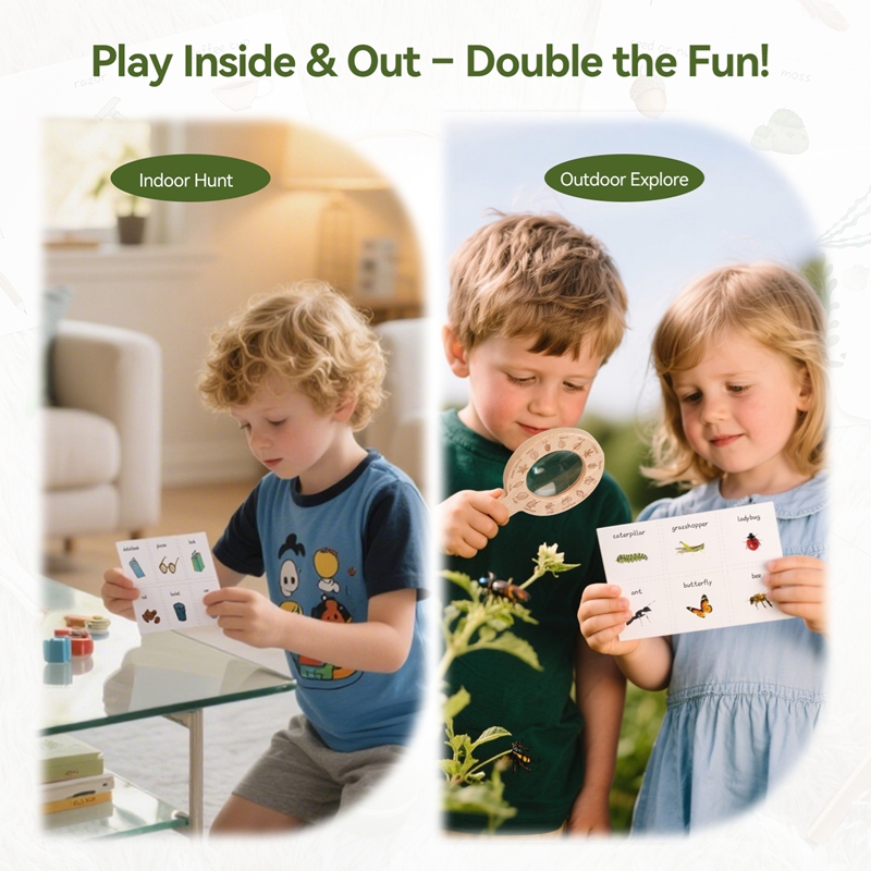 Wooden Montessori Toys Treasur - Outdoor Adventure Learning ulasan dan harga