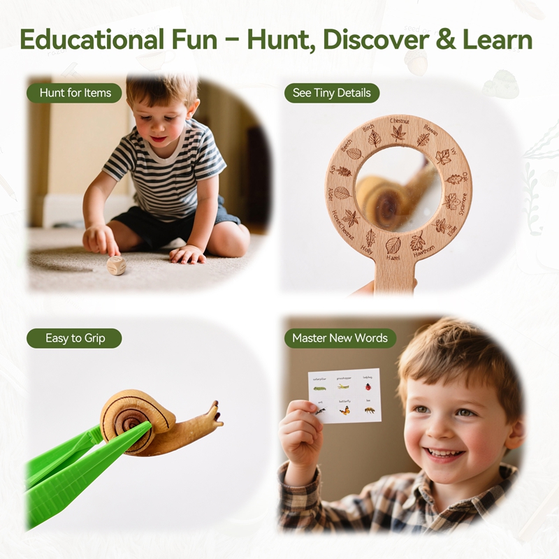 Wooden Montessori Toys Treasur - Outdoor Adventure Learning ulasan dan harga