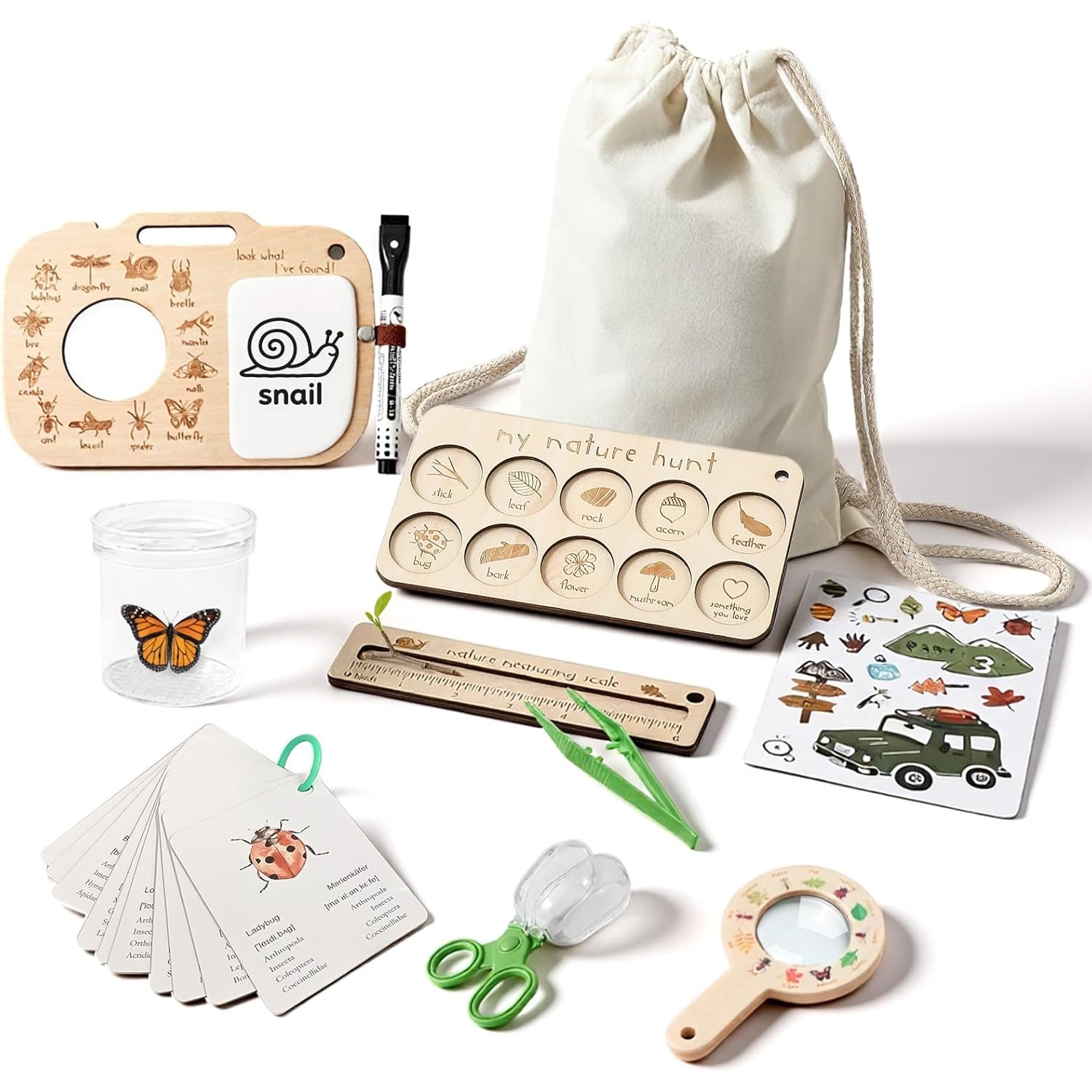 Bug Catcher Kit for Kids with  - Outdoor Adventure Learning ulasan dan harga